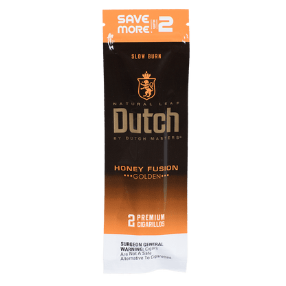 Dutch By Dutch Masters Cigarillos Honey Fusion Sv/2 60 Ct. 30/2 Packs 5.63X42