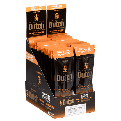Dutch By Dutch Masters Cigarillos Honey Fusion Sv/2 60 Ct. 30/2 Packs 5.63X42