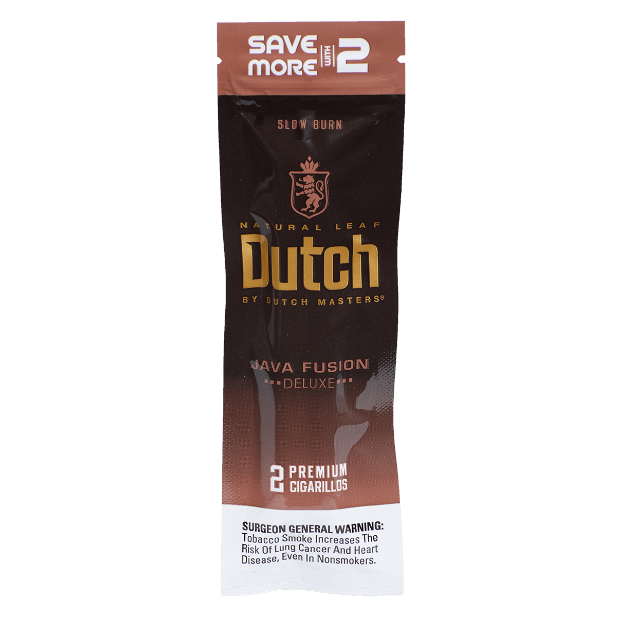 Dutch By Dutch Masters Cigarillos Java Fusion Sv/2 60 Ct. 30/2 Packs 5.63X42
