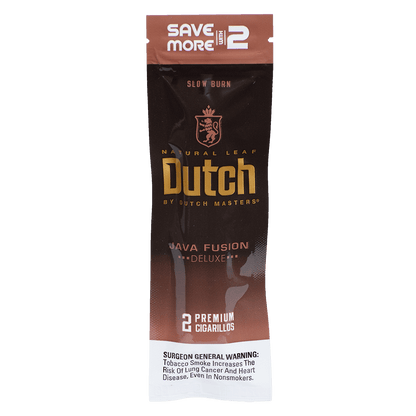 Dutch By Dutch Masters Cigarillos Java Fusion Sv/2 60 Ct. 30/2 Packs 5.63X42