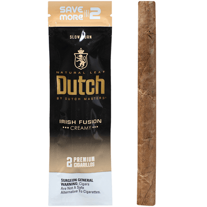 Dutch By Dutch Masters Cigarillos Irish Fusion Sv/2 60 Ct. 30/2 Packs 5.63X42