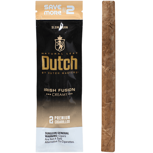 Dutch By Dutch Masters Cigarillos Irish Fusion Sv/2 60 Ct. 30/2 Packs 5.63X42