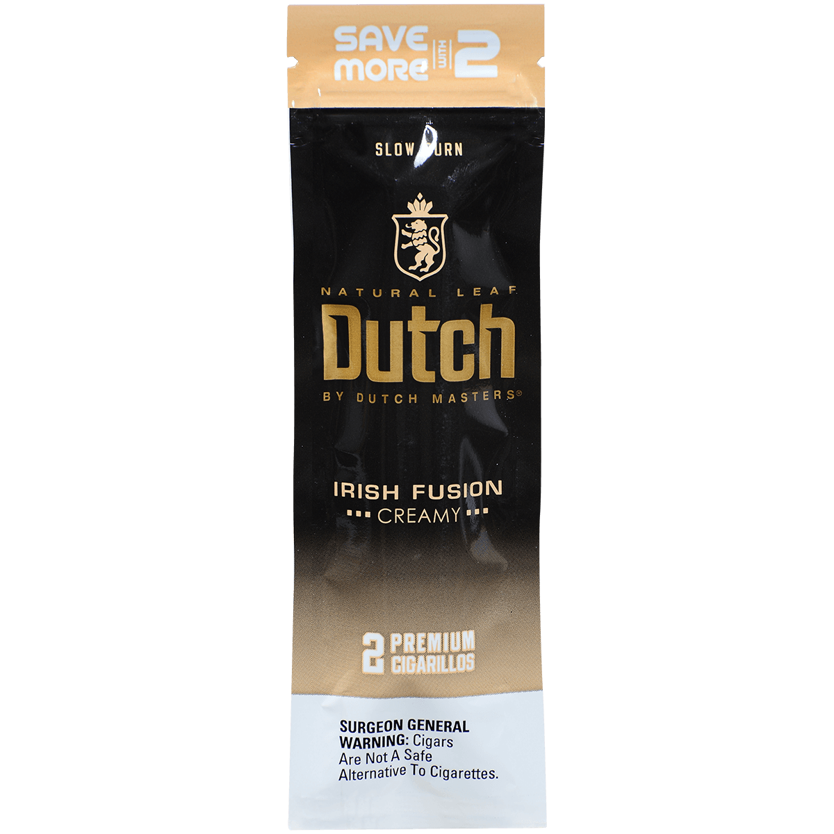 Dutch By Dutch Masters Cigarillos Irish Fusion Sv/2 60 Ct. 30/2 Packs 5.63X42