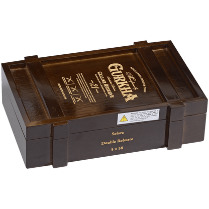 Gurkha Cellar Reserve 21 Year Solara-Dbl Robusto 20 Ct. Box 5.00X58