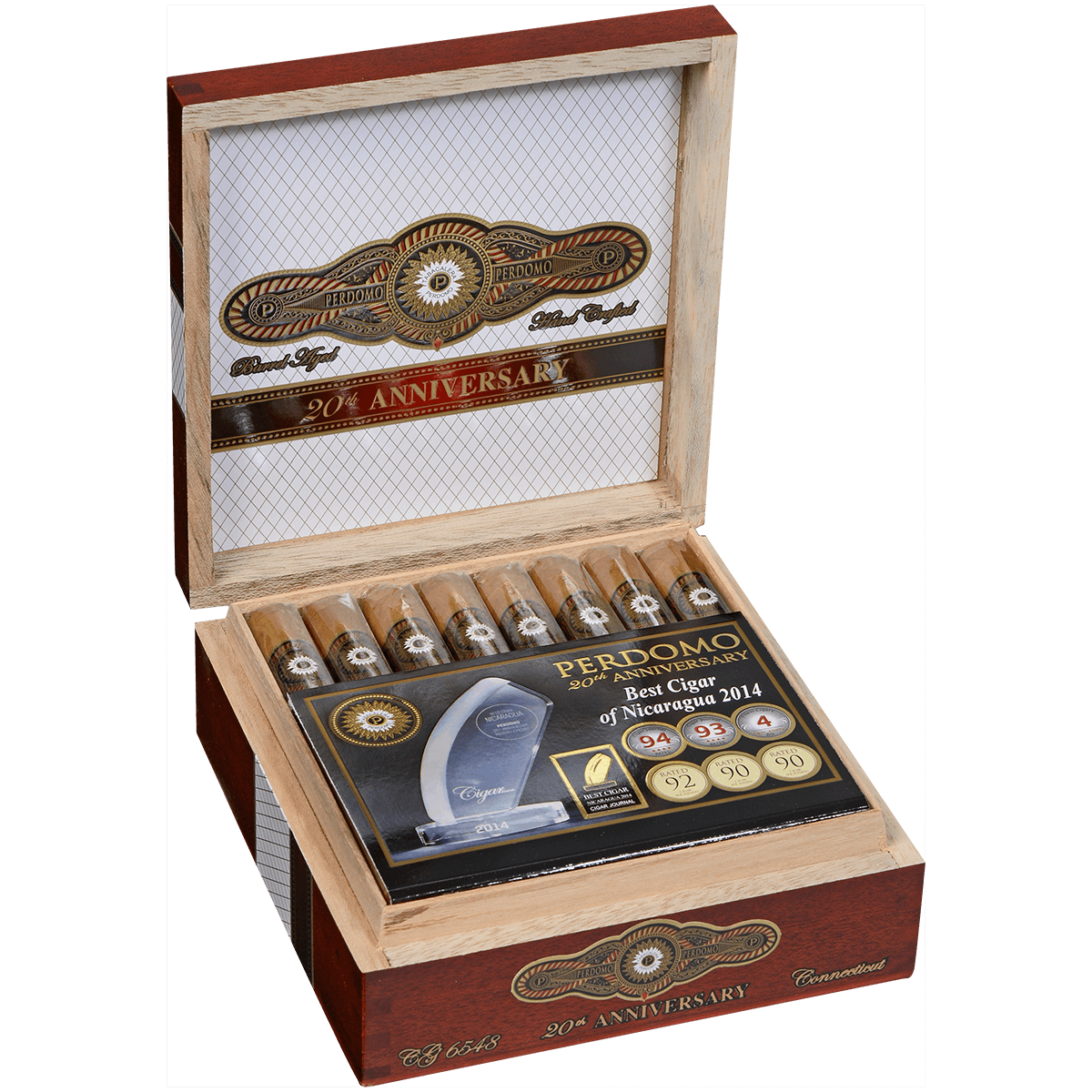 Perdomo 20Th Anniversary Connecticut Corona Grande 24 Ct. Box 6.50X48