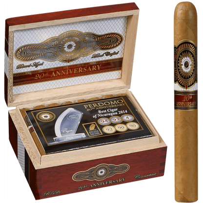 Perdomo 20Th Anniversary Connecticut Robusto 24 Ct. Box 5.00X56