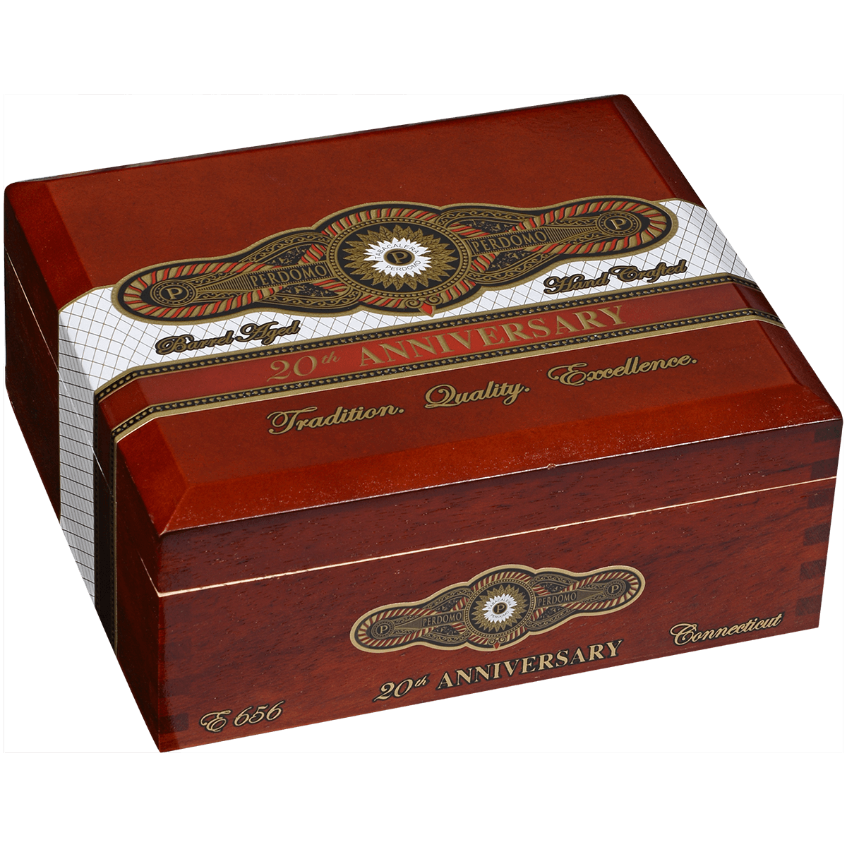 Perdomo 20Th Anniversary Connecticut Epicure 24 Ct. Box 6.00X56