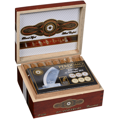 Perdomo 20Th Anniversary Connecticut Epicure 24 Ct. Box 6.00X56