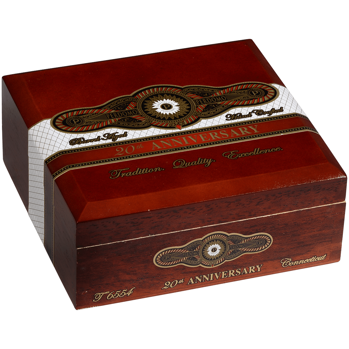 Perdomo 20Th Anniversary Connecticut Torpedo 24 Ct. Box 6.50X54