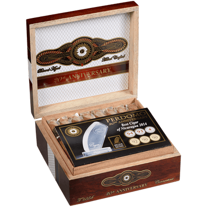 Perdomo 20Th Anniversary Connecticut Torpedo 24 Ct. Box 6.50X54