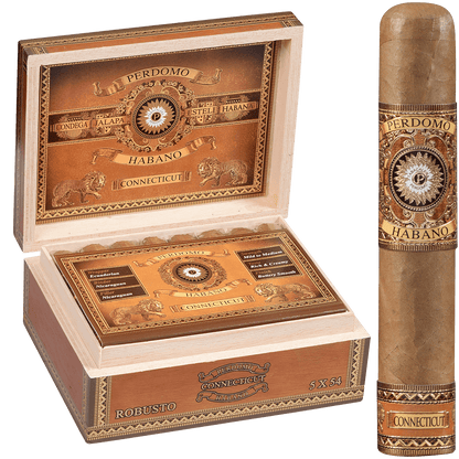 Perdomo Habano Bba Connecticut Robusto 24 Ct. Box 5.00X54