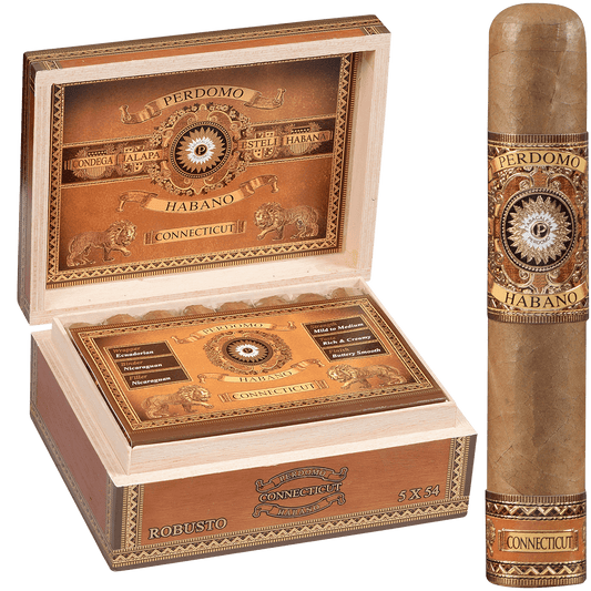 Perdomo Habano Bba Connecticut Robusto 24 Ct. Box 5.00X54