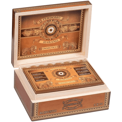 Perdomo Habano Bba Connecticut Robusto 24 Ct. Box 5.00X54