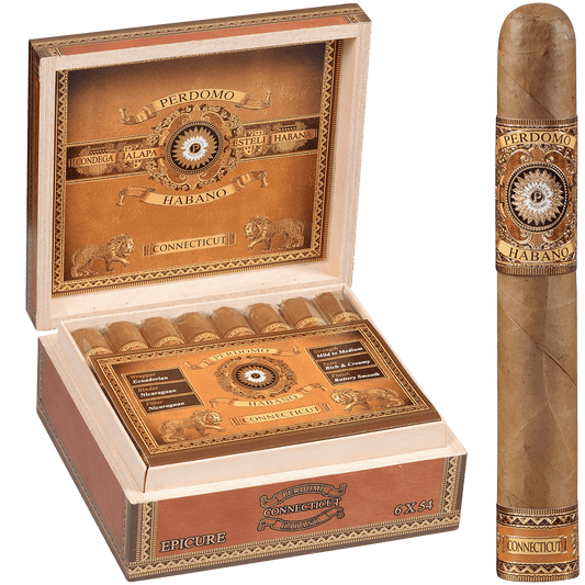 Perdomo Habano Bba Connecticut Epicure 24 Ct. Box 6.00X54