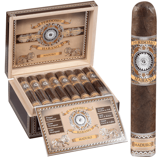 Perdomo Habano Bba Maduro Robusto 24 Ct. Box 5.00X54