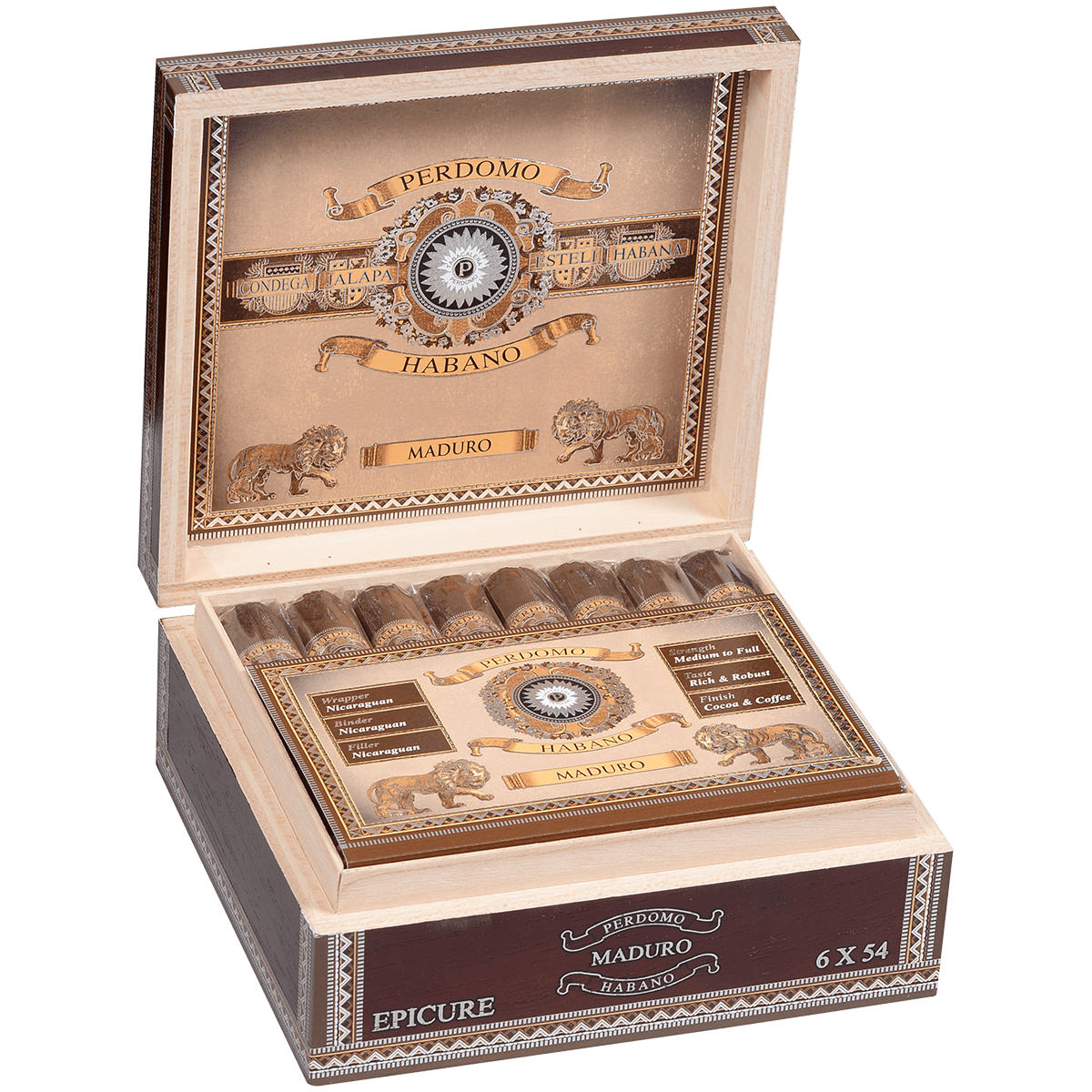 Perdomo Habano Bba Maduro Epicure 24 Ct. Box 6.00X54