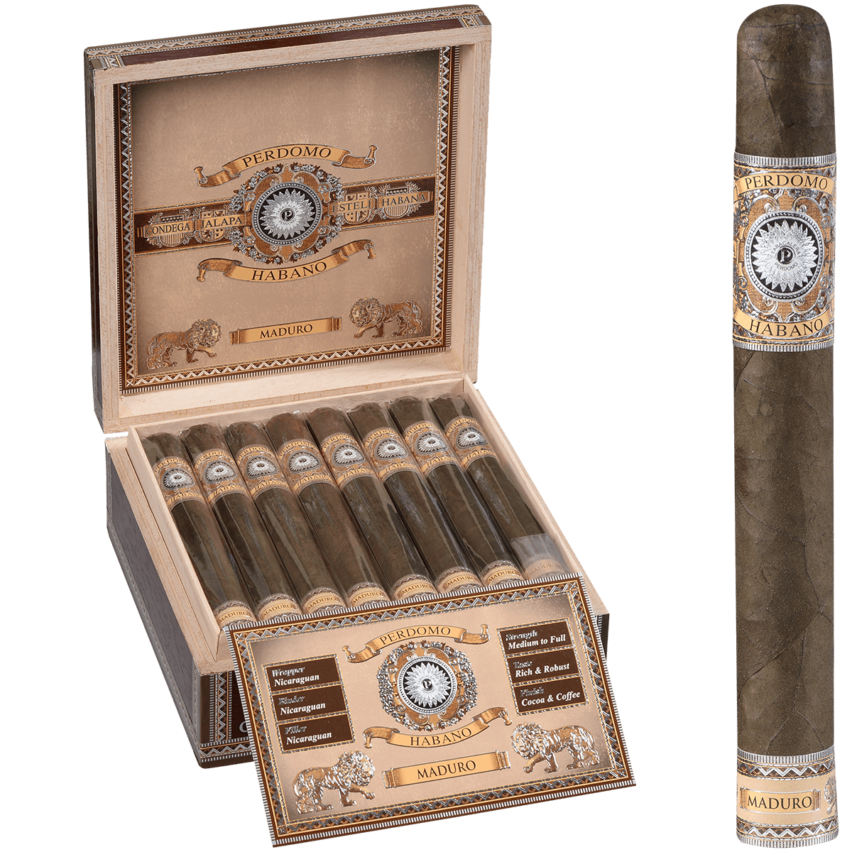 Perdomo Habano Bba Maduro Churchill 24 Ct. Box 7.00X5