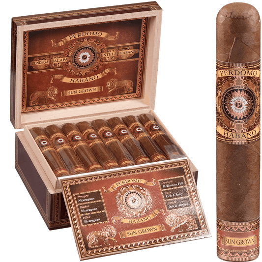 Perdomo Habano Bba Sun Grown Robusto 24 Ct. Box 5.00X54