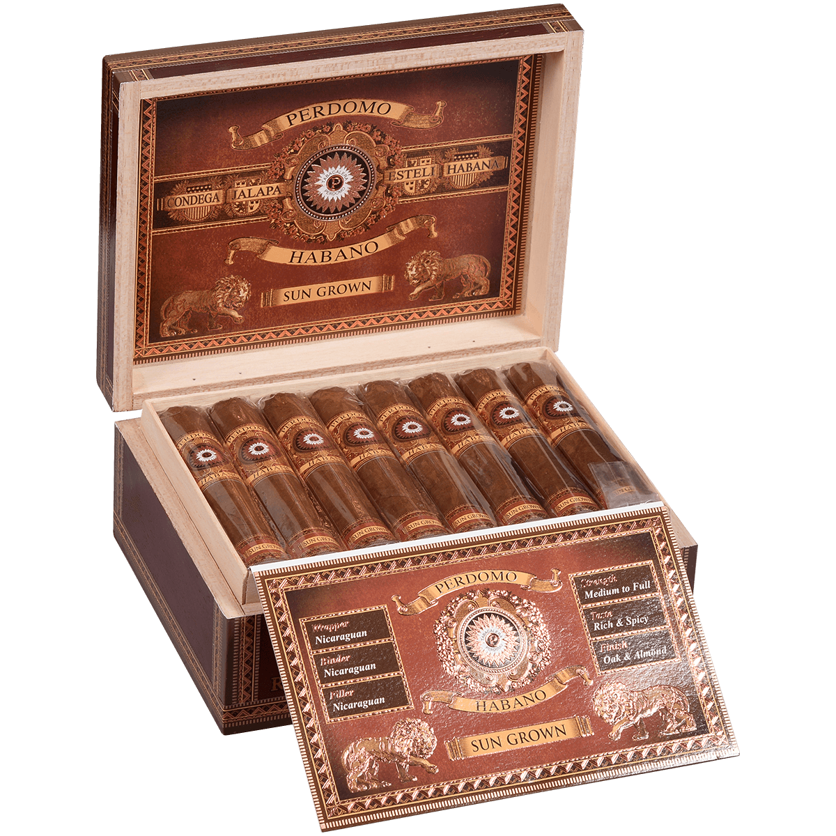 Perdomo Habano Bba Sun Grown Robusto 24 Ct. Box 5.00X54