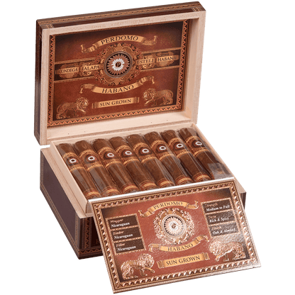 Perdomo Habano Bba Sun Grown Robusto 24 Ct. Box 5.00X54
