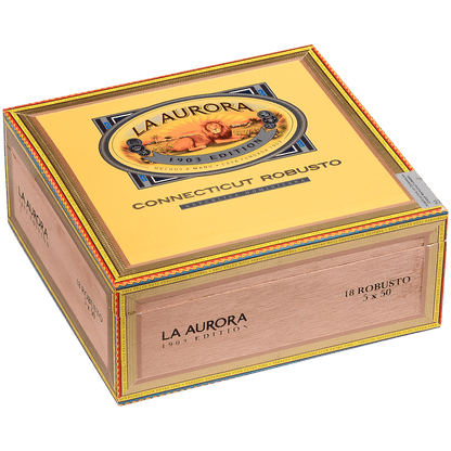 La Aurora Preferidos Sapphire Connecticut Robusto 18 Ct. Box 5.00X50