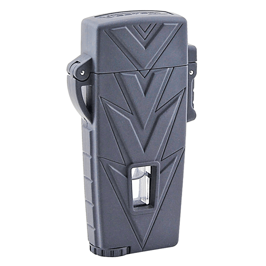 Lighter Vector Retro Single Torch Gray Matte