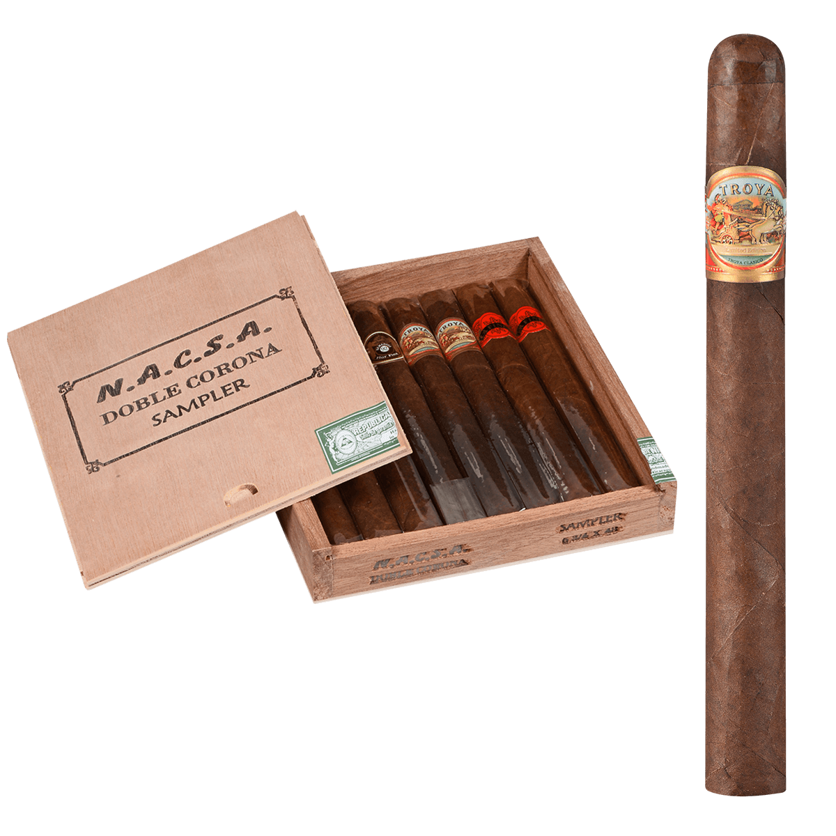Nacsa Double Corona Sampler 8 Ct. Box