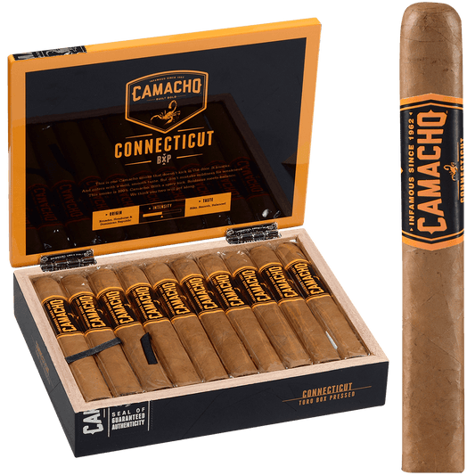Camacho Connecticut Bxp Toro 20 Ct. Box 6.00X50