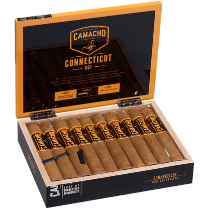 Camacho Connecticut Bxp Toro 20 Ct. Box 6.00X50