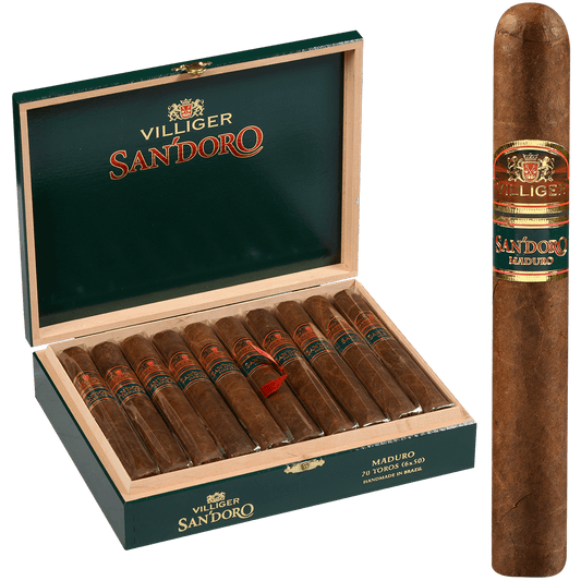 Villiger Sandoro Maduro Toro 20 Ct. Box 6.00X50