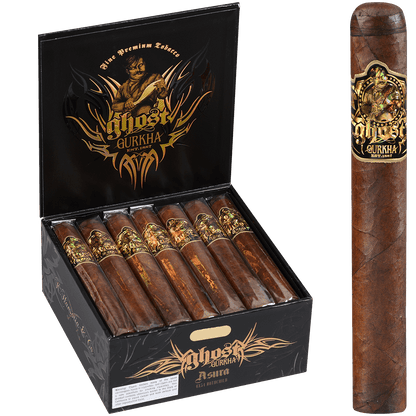 Gurkha Ghost Gold Asura 21 Ct. Box 6.00X54