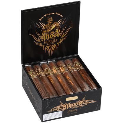 Gurkha Ghost Gold Asura 21 Ct. Box 6.00X54