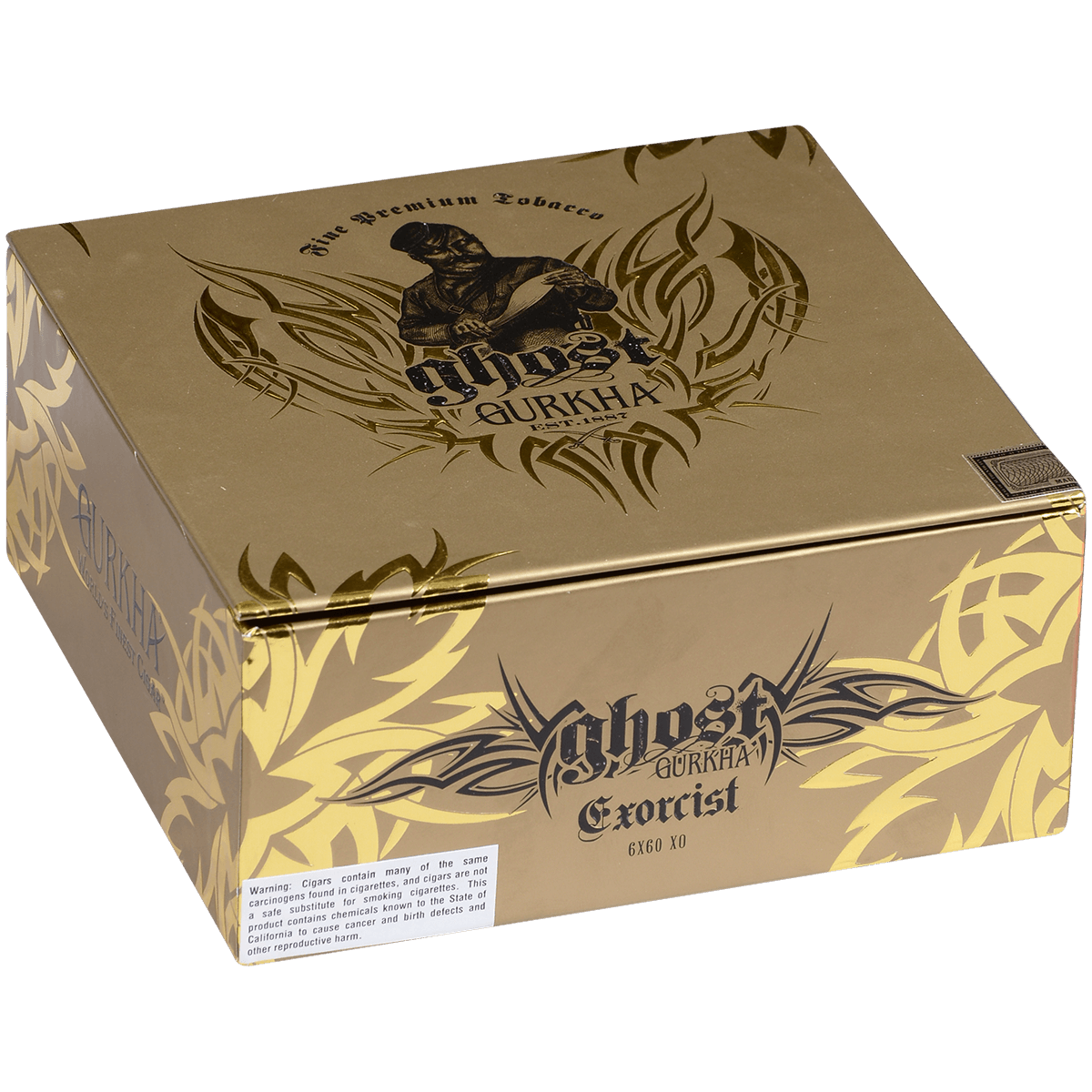 Gurkha Ghost Gold Exorcist 21 Ct. Box 6.00X60