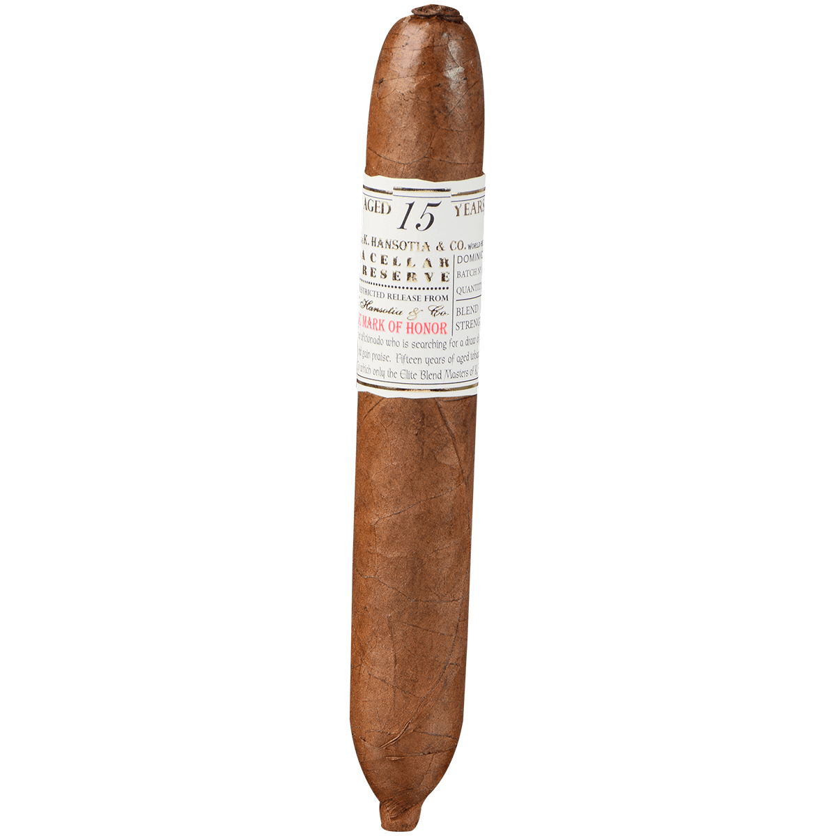Gurkha Cellar Reserve 15 Yr Tubo Hendonism 20 Ct. Box 6.00X58
