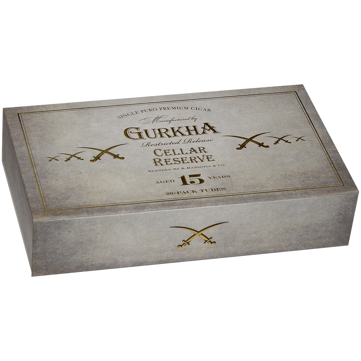 Gurkha Cellar Reserve 15 Yr Tubo Hendonism 20 Ct. Box 6.00X58