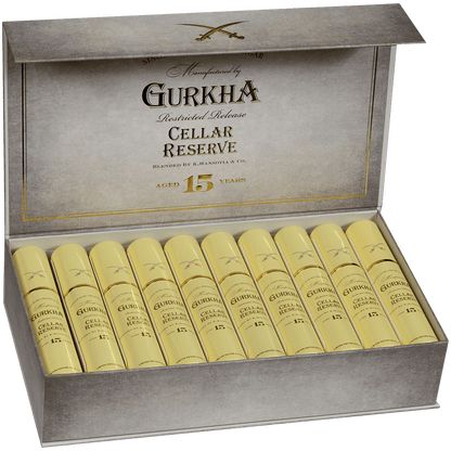 Gurkha Cellar Reserve 15 Yr Tubo Hendonism 20 Ct. Box 6.00X58