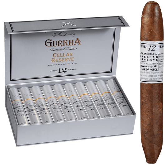 Gurkha Cellar Reserve Platinum Edition 12 Yr Tubo Hendonism 20 Ct. Box 6.00X58