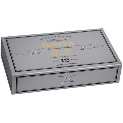 Gurkha Cellar Reserve Platinum Edition 12 Yr Tubo Hendonism 20 Ct. Box 6.00X58