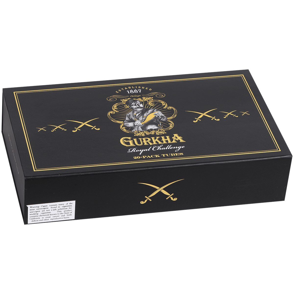Gurkha Royal Challenge Natural Tubo 20 Ct. Box 6.00X56