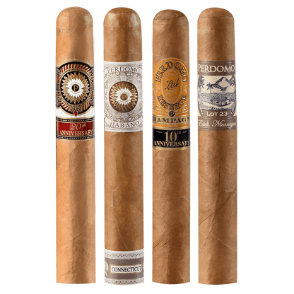 Perdomo Assorted Connecticut 20 Ct. (5/4) Fresh Packs 6.00X54