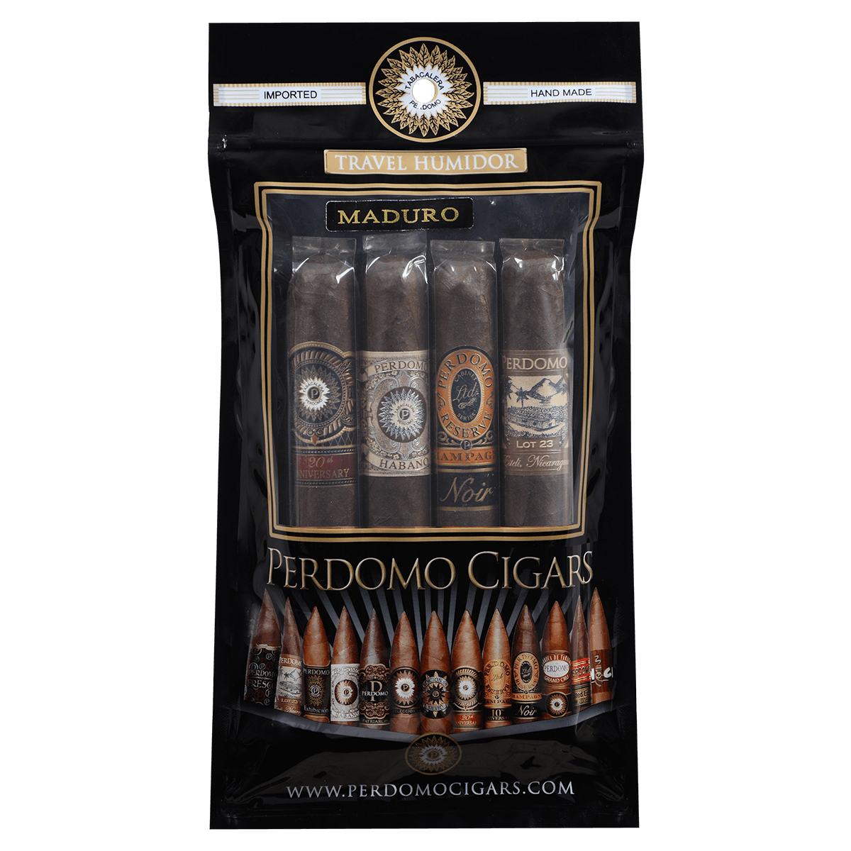 Perdomo Assorted Maduro 20 Ct. (5/4) Fresh Pack 6.00X54