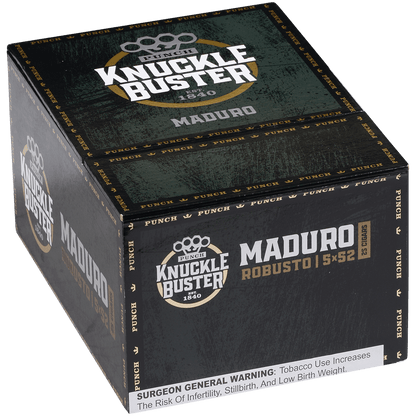 Punch Knuckle Buster Maduro Robusto 25 Ct 5 X 52 Bx