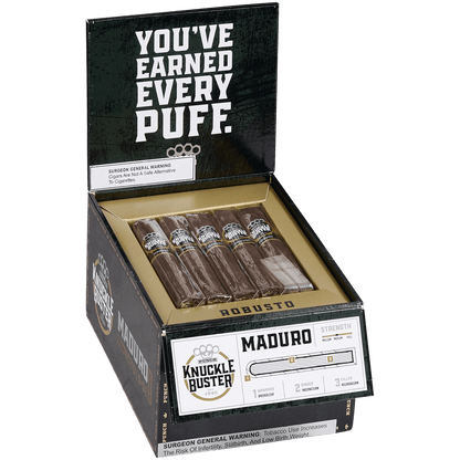 Punch Knuckle Buster Maduro Robusto 25 Ct 5 X 52 Bx