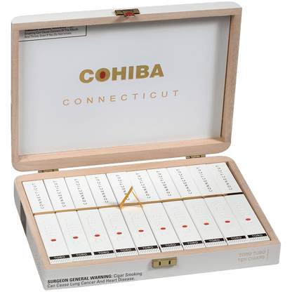 Cohiba Connecticut Tube Toro 10 Ct. Box 6.50X52