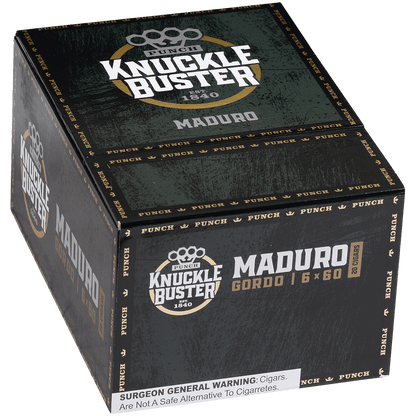 Punch Knuckle Buster Maduro Gordo 20 Ct. 6X60 Bx