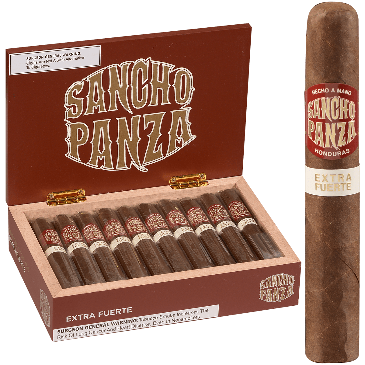 Sancho Panza Extra Fuerte Robusto 20 Ct. 5X50 Bx