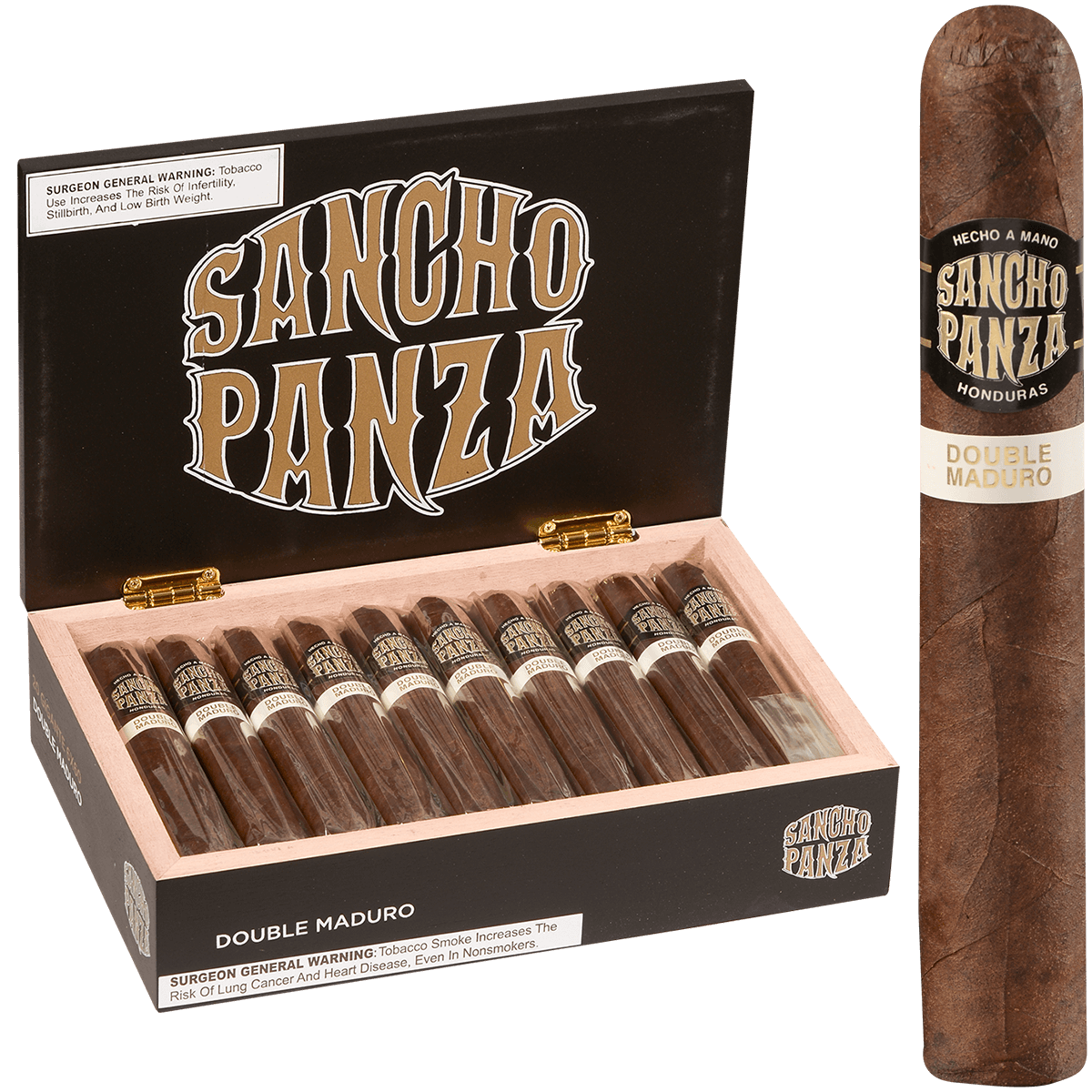 Sancho Panza Double Maduro Gigante 20 Ct. 6X60 Bx