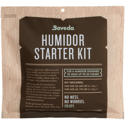 Boveda 50-Count Humidor Starter Kit