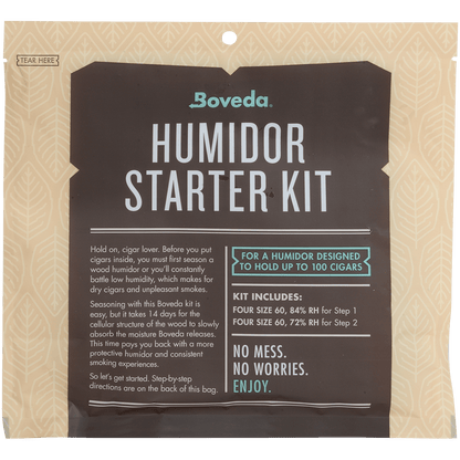 Boveda 100- Count Humidor Starter Kit