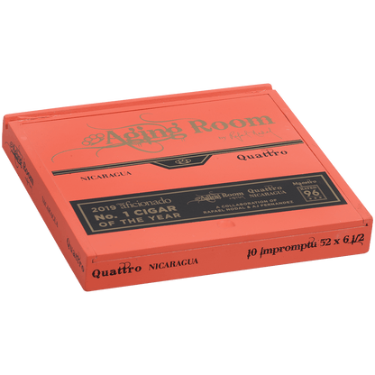 Aging Room Quattro Nicaragua Impromptu 10 Ct. Box 6.50X52